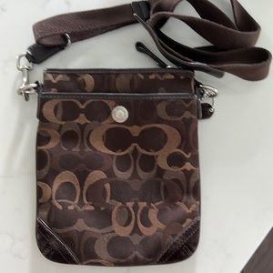 Coach Logo Crossbody
